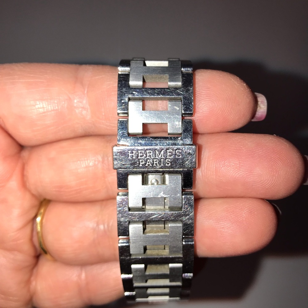 100% Authentic Hermes clipper watch - Picture 4 of 4